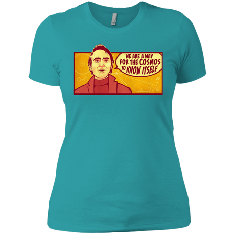 T-Shirts Tahiti Blue / X-Small SAGAN Cosmos Women's Premium T-Shirt