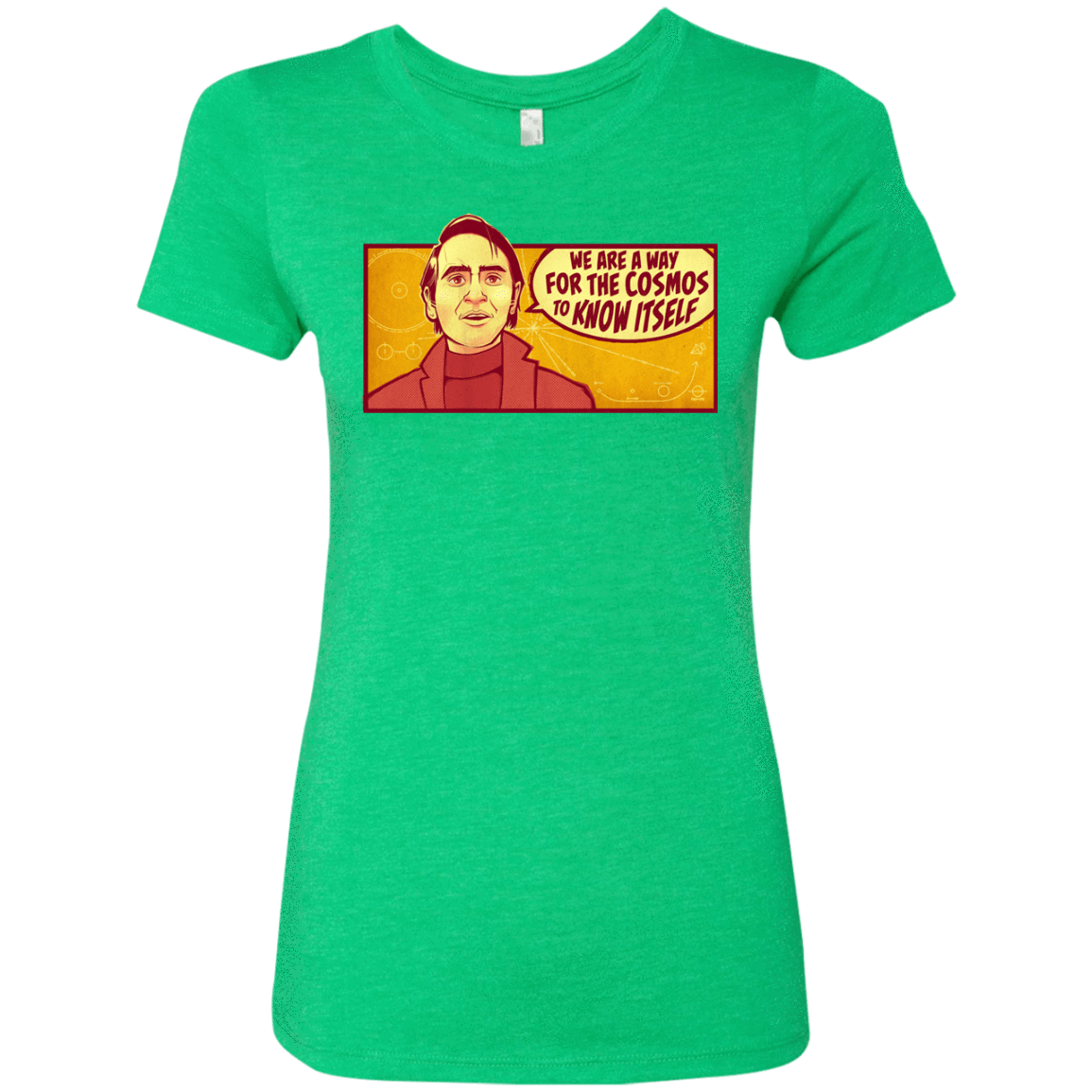 T-Shirts Envy / S SAGAN Cosmos Women's Triblend T-Shirt