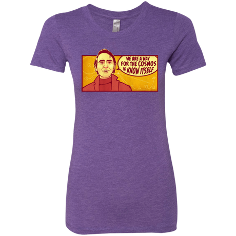 T-Shirts Purple Rush / S SAGAN Cosmos Women's Triblend T-Shirt