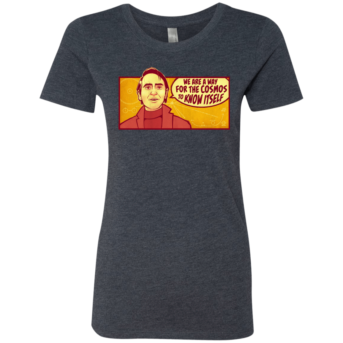 T-Shirts Vintage Navy / S SAGAN Cosmos Women's Triblend T-Shirt