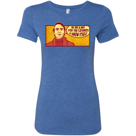 T-Shirts Vintage Royal / S SAGAN Cosmos Women's Triblend T-Shirt