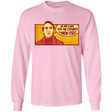 T-Shirts Light Pink / YS SAGAN Cosmos Youth Long Sleeve T-Shirt