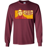 T-Shirts Maroon / YS SAGAN Cosmos Youth Long Sleeve T-Shirt