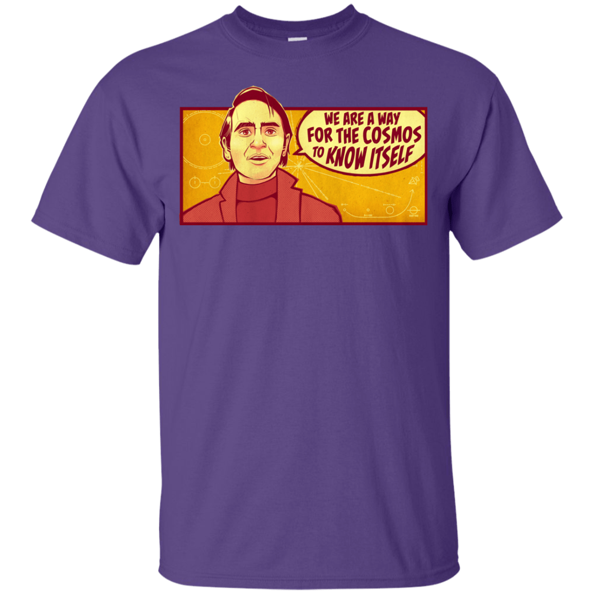 T-Shirts Purple / YXS SAGAN Cosmos Youth T-Shirt