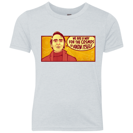 T-Shirts Heather White / YXS SAGAN Cosmos Youth Triblend T-Shirt