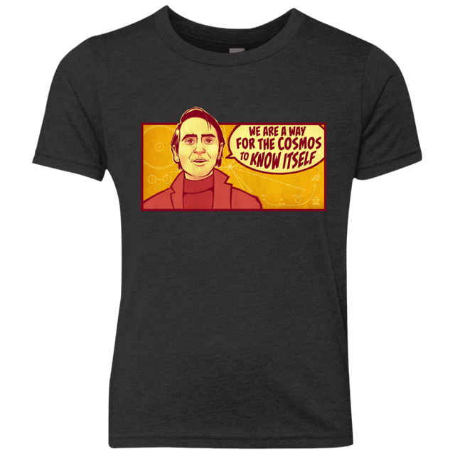 T-Shirts Vintage Black / YXS SAGAN Cosmos Youth Triblend T-Shirt