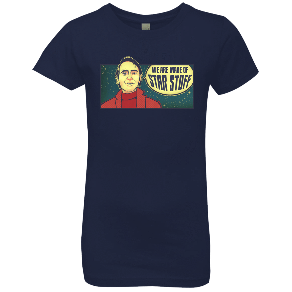 T-Shirts Midnight Navy / YXS SAGAN Star Stuff Girls Premium T-Shirt