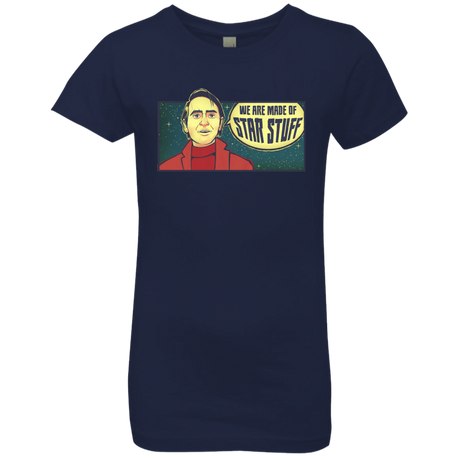 T-Shirts Midnight Navy / YXS SAGAN Star Stuff Girls Premium T-Shirt