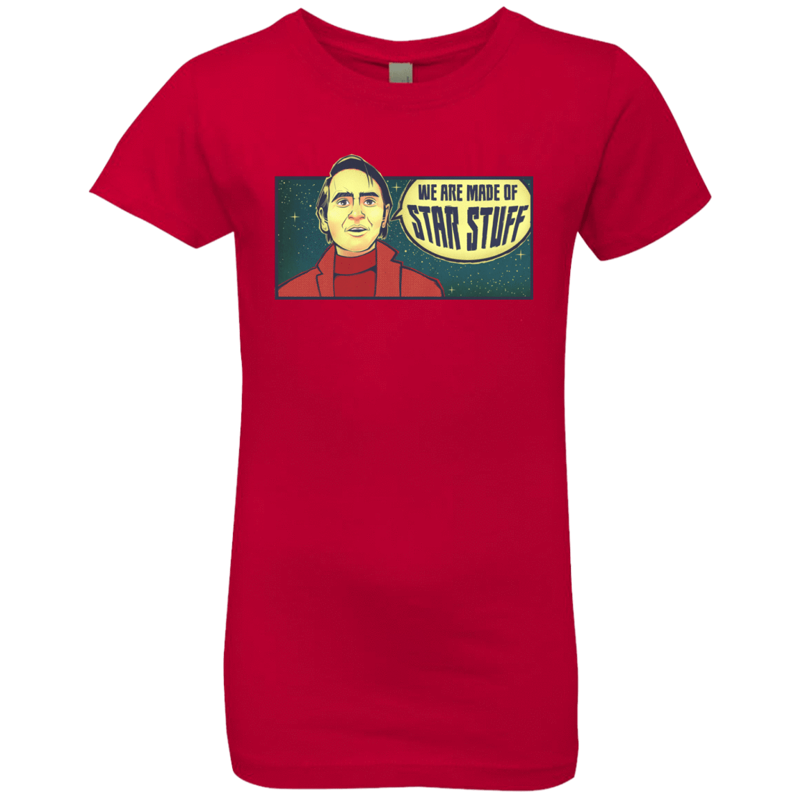 T-Shirts Red / YXS SAGAN Star Stuff Girls Premium T-Shirt