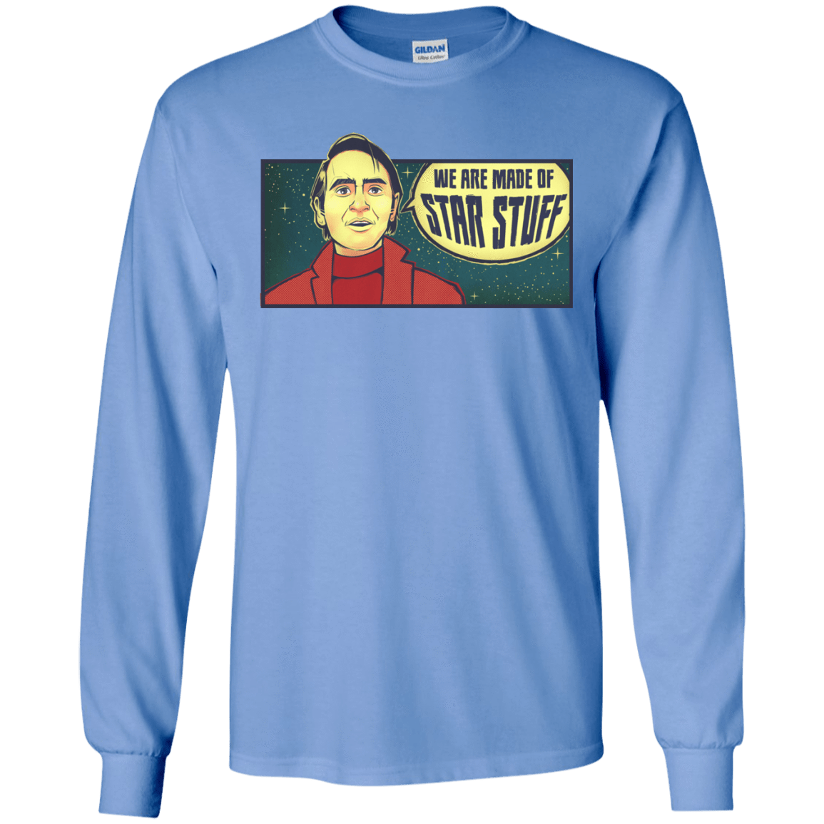 T-Shirts Carolina Blue / S SAGAN Star Stuff Long Sleeve T-Shirt