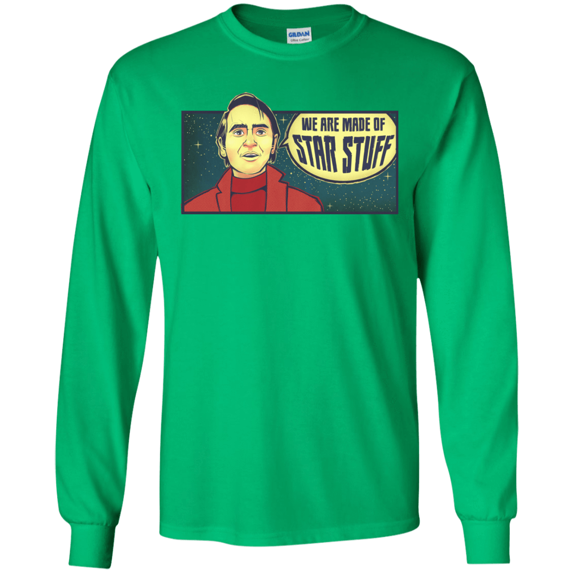 T-Shirts Irish Green / S SAGAN Star Stuff Long Sleeve T-Shirt