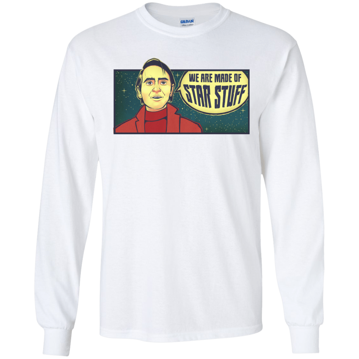 T-Shirts White / S SAGAN Star Stuff Long Sleeve T-Shirt