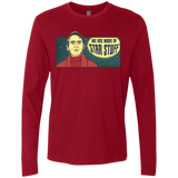 T-Shirts Cardinal / S SAGAN Star Stuff Men's Premium Long Sleeve