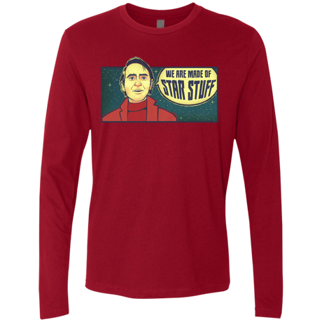 T-Shirts Cardinal / S SAGAN Star Stuff Men's Premium Long Sleeve