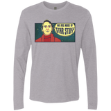 T-Shirts Heather Grey / S SAGAN Star Stuff Men's Premium Long Sleeve