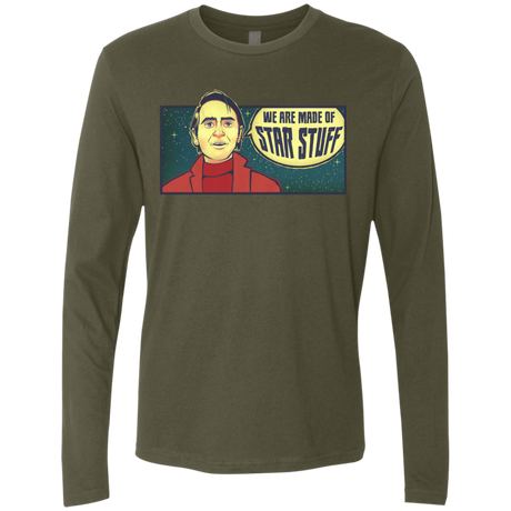 T-Shirts Military Green / S SAGAN Star Stuff Men's Premium Long Sleeve