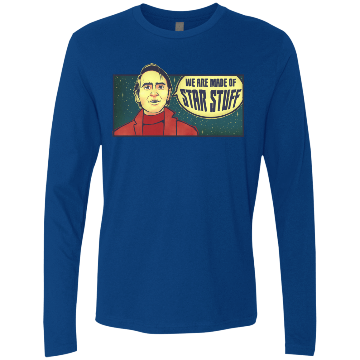 T-Shirts Royal / S SAGAN Star Stuff Men's Premium Long Sleeve