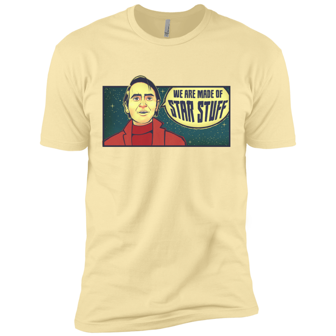 T-Shirts Banana Cream / X-Small SAGAN Star Stuff Men's Premium T-Shirt