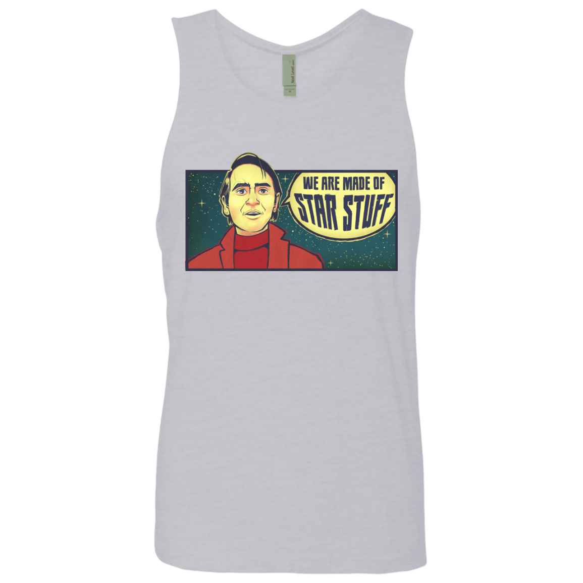 T-Shirts Heather Grey / S SAGAN Star Stuff Men's Premium Tank Top