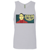 T-Shirts Heather Grey / S SAGAN Star Stuff Men's Premium Tank Top