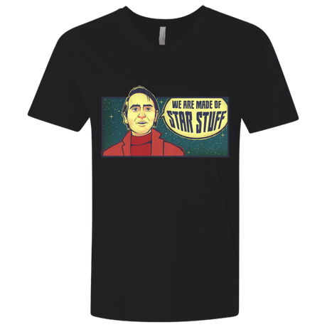 T-Shirts Black / X-Small SAGAN Star Stuff Men's Premium V-Neck