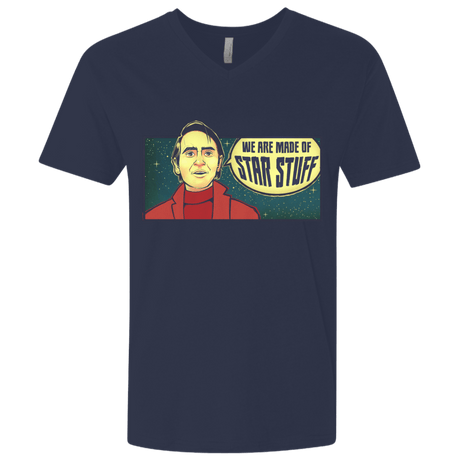 T-Shirts Midnight Navy / X-Small SAGAN Star Stuff Men's Premium V-Neck