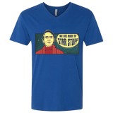 T-Shirts Royal / X-Small SAGAN Star Stuff Men's Premium V-Neck