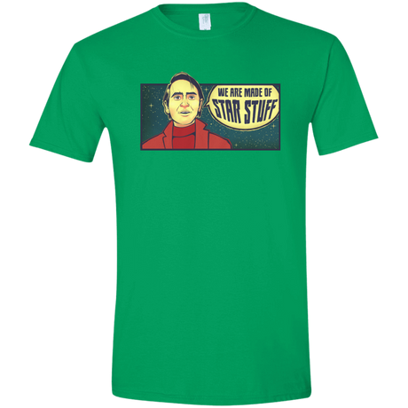 T-Shirts Irish Green / S SAGAN Star Stuff Men's Semi-Fitted Softstyle