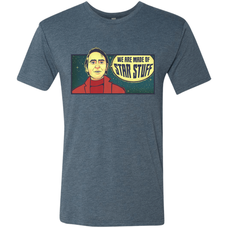 T-Shirts Indigo / S SAGAN Star Stuff Men's Triblend T-Shirt