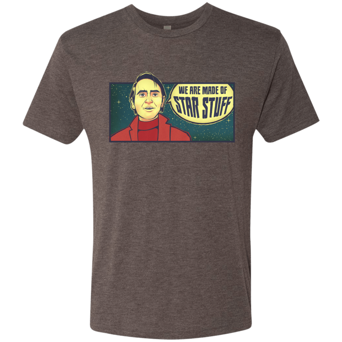 T-Shirts Macchiato / S SAGAN Star Stuff Men's Triblend T-Shirt