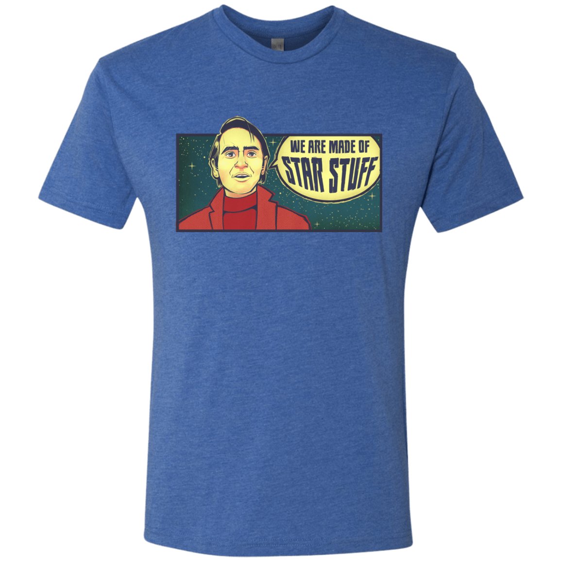 T-Shirts Vintage Royal / S SAGAN Star Stuff Men's Triblend T-Shirt