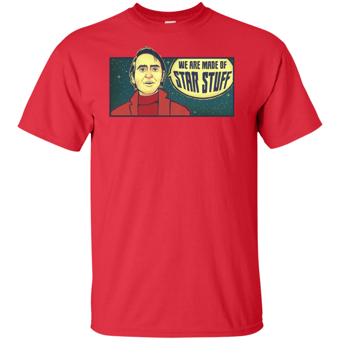 T-Shirts Red / XLT SAGAN Star Stuff Tall T-Shirt