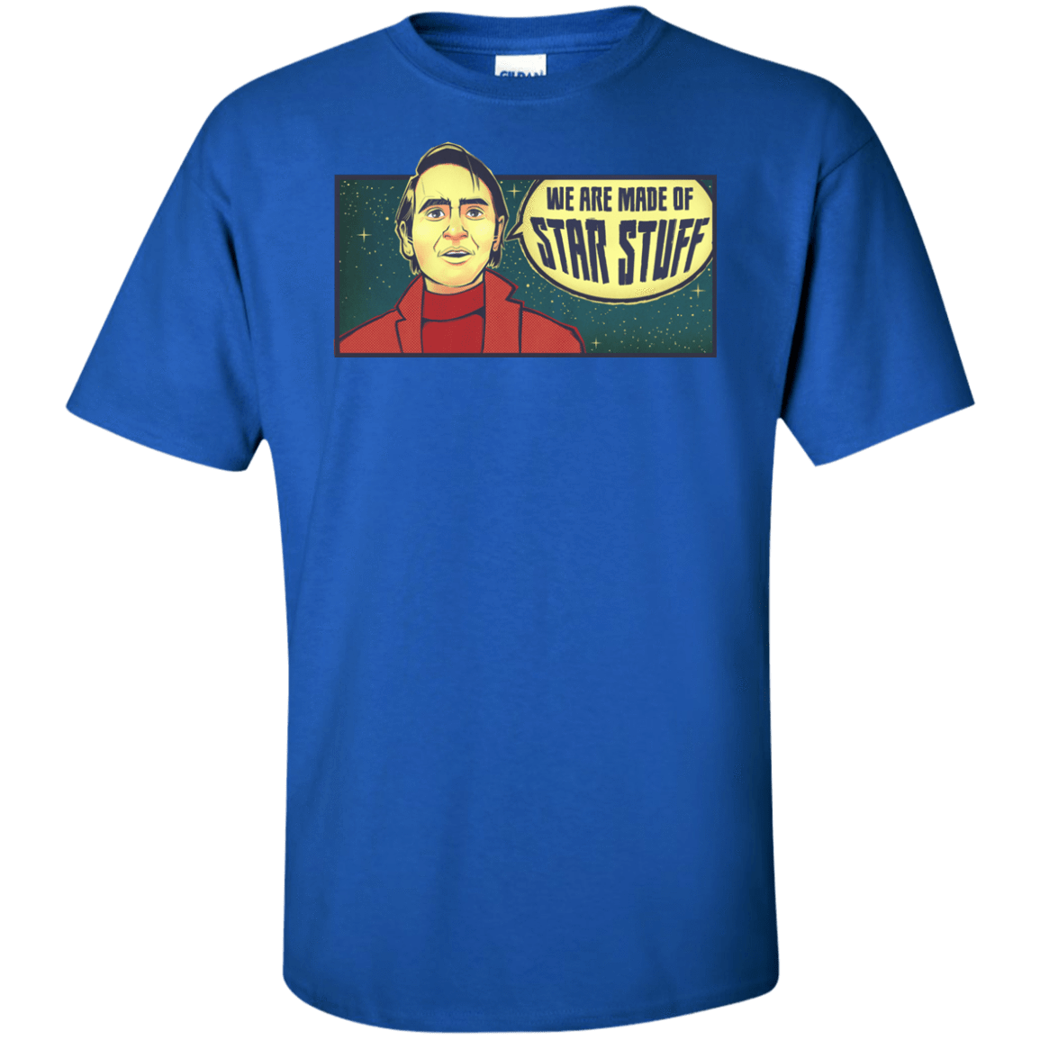 T-Shirts Royal / XLT SAGAN Star Stuff Tall T-Shirt