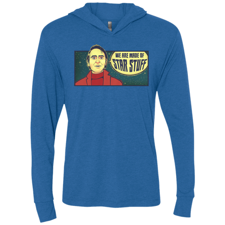 T-Shirts Vintage Royal / X-Small SAGAN Star Stuff Triblend Long Sleeve Hoodie Tee