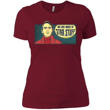 T-Shirts Scarlet / X-Small SAGAN Star Stuff Women's Premium T-Shirt