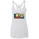 T-Shirts Heather White / X-Small SAGAN Star Stuff Women's Triblend Racerback Tank