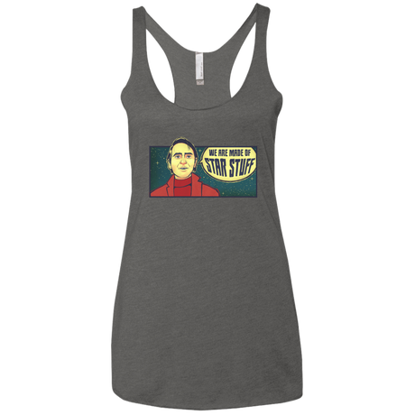 T-Shirts Premium Heather / X-Small SAGAN Star Stuff Women's Triblend Racerback Tank