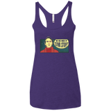 T-Shirts Purple Rush / X-Small SAGAN Star Stuff Women's Triblend Racerback Tank