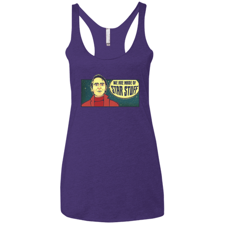 T-Shirts Purple Rush / X-Small SAGAN Star Stuff Women's Triblend Racerback Tank