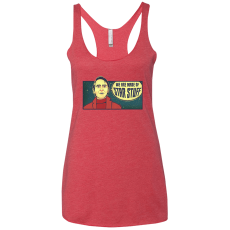 T-Shirts Vintage Red / X-Small SAGAN Star Stuff Women's Triblend Racerback Tank