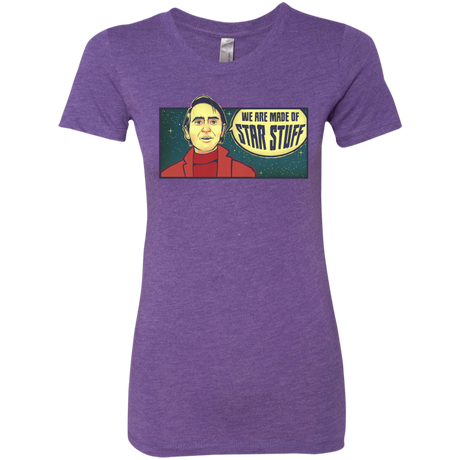 T-Shirts Purple Rush / S SAGAN Star Stuff Women's Triblend T-Shirt