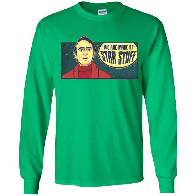 T-Shirts Irish Green / YS SAGAN Star Stuff Youth Long Sleeve T-Shirt