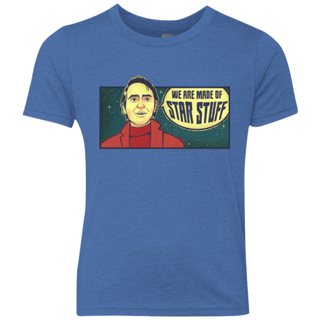 T-Shirts Vintage Royal / YXS SAGAN Star Stuff Youth Triblend T-Shirt