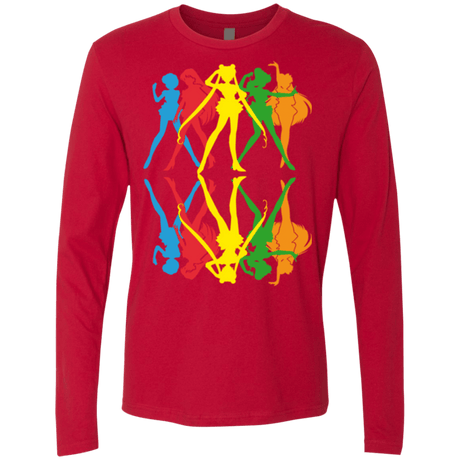 T-Shirts Red / Small Sailor Mirror Men's Premium Long Sleeve