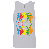 T-Shirts Heather Grey / Small Sailor Mirror Men's Premium Tank Top