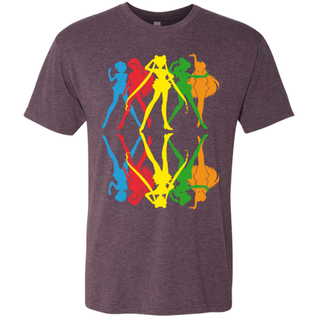 T-Shirts Vintage Purple / Small Sailor Mirror Men's Triblend T-Shirt