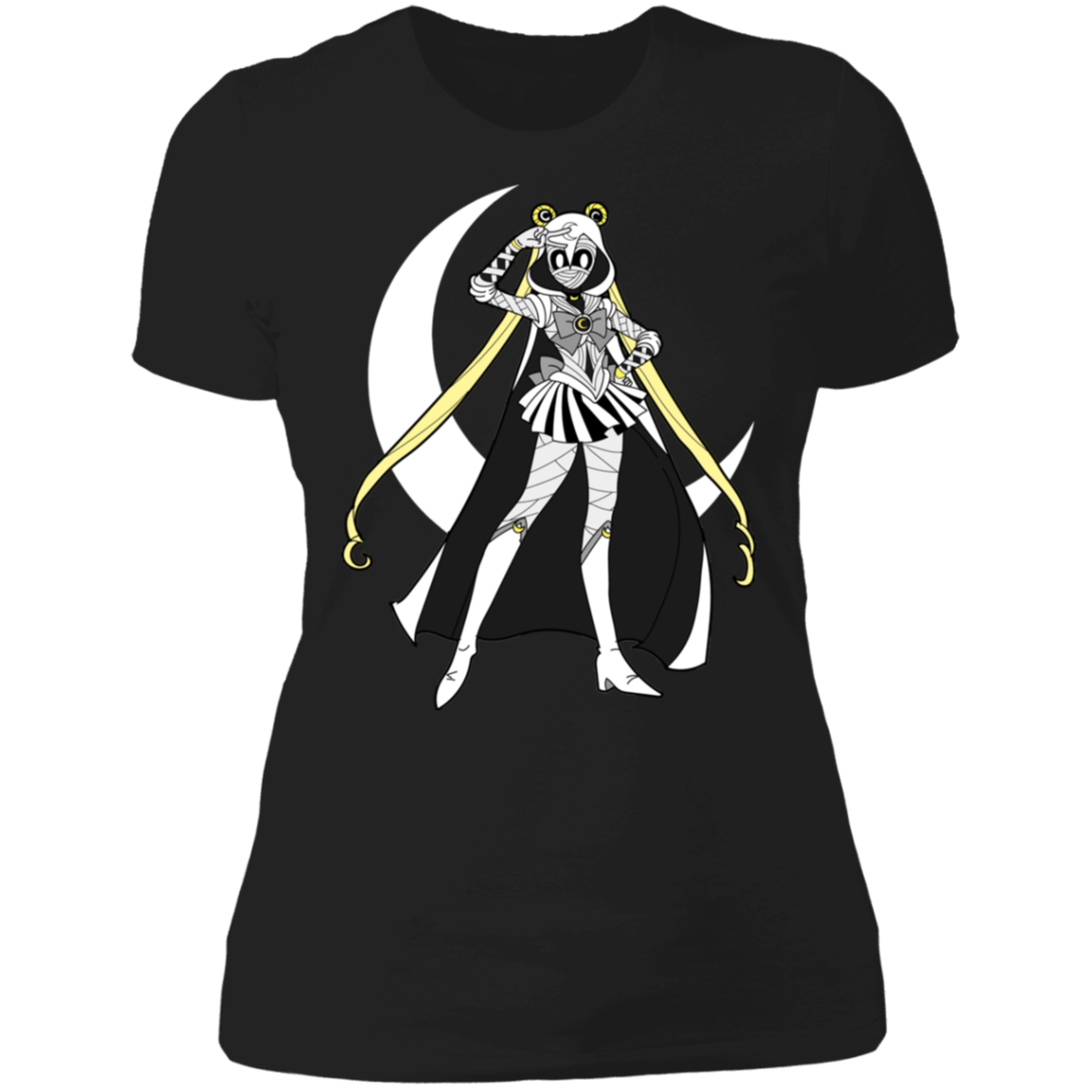 T-Shirts Black / X-Small Sailor Moonknight Women's Premium T-Shirt