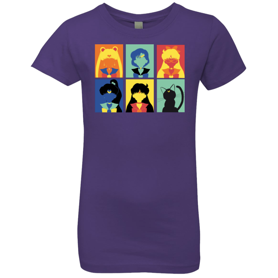 T-Shirts Purple Rush / YXS Sailor pop Girls Premium T-Shirt