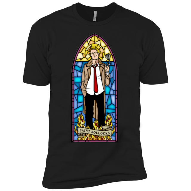 T-Shirts Black / YXS Saint Bollocks Boys Premium T-Shirt