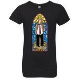 T-Shirts Black / YXS Saint Bollocks Girls Premium T-Shirt